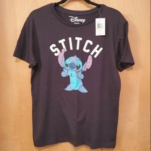 🟦 NWT Black STITCH Tee - size L